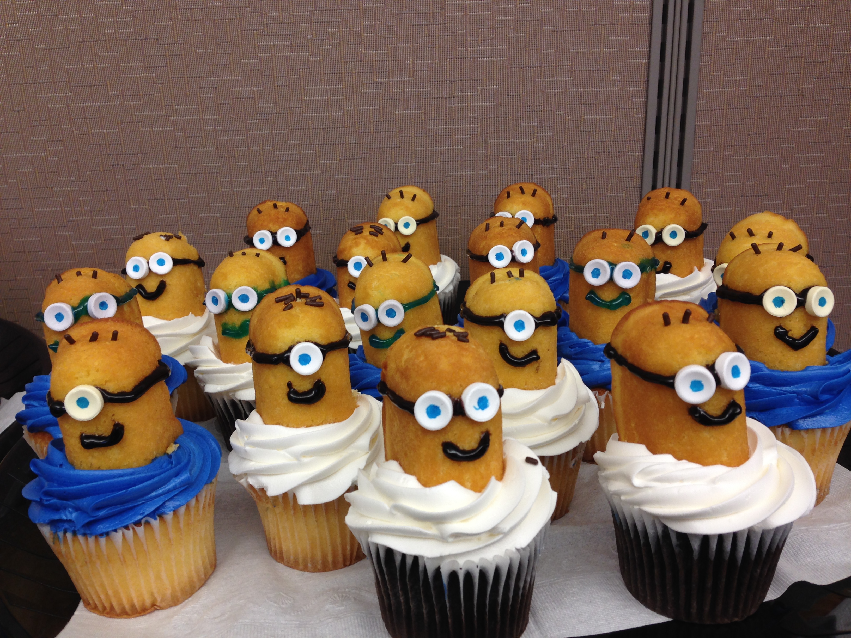Minion cupcakes at TMI
