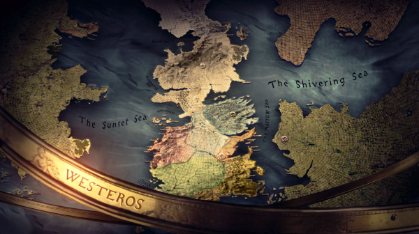 mapping Game of Thrones
